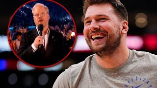 Jim Gaffigan's Hilarious Luka Trade Joke at the Grammys!