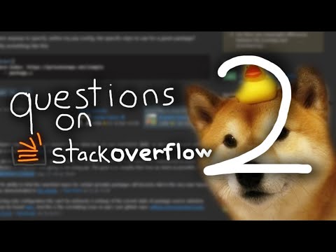 More Questions On Stackoverflow Youtube