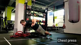 Variations of TRX for chest \u0026 upper body.