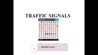 |TRAFIC SIGNALS|CIVIL ENGINEER'S DECORUM|