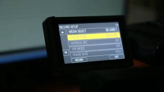 Panasonic AG UX90 Menu Settings for Best Performence