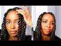 HOW TO: DIY JUMBO TWIST RUBBER BAND METHOD / BEGINNER FRIENDLY / PROTECTIVE STYLE