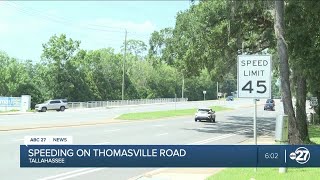 Speeding runs rampant on Thomasville Road
