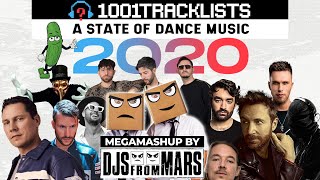 Djs From Mars - 1001Tracklists A State Of Dance Music 2020 Megamashup Mix (50 Tracks In 12 Minutes)