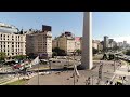 aerial drone footage of the iconic obelisco in buenos aires copyright free music