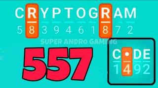 CRYPTOGRAM 557