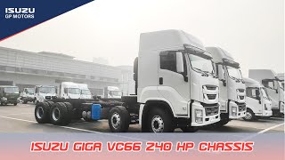 ISUZU GIGA VC66 240 hp chassis