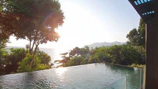 Swimming pool and stunning view from Hornbill Villa