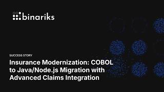 Legacy Insurance System Modernization: COBOL to Java & Node.js Transformation