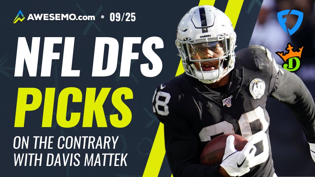 NFL DFS PICKS WEEK 3: CONTRARIAN PICKS FROM WORLD'S #1 DFS PLAYER ...