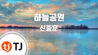 [TJ노래방] 하늘공원 - 신종훈 / TJ Karaoke