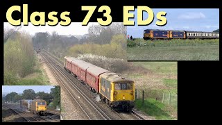 Class 73 Electro Diesel EDs Locomotive Compilation 2019 to 2022