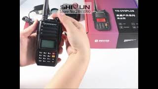 QuanSheng TG UV2 Plus - 10 Вт 5-диапазонная портативная рация. Satcom. фонарик!