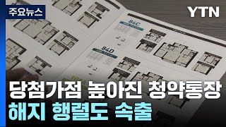 당첨 가점 부쩍 높아진 청약 통장...해지 행렬도 속출 / YTN