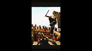 4K Baahubali 2 -flying soldier scene  over the wall