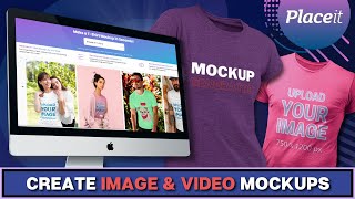 Create T-Shirt Mockups With Placeit | Placeit Mockup Tutorial