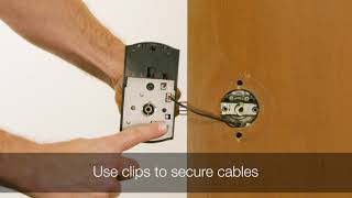Kwikset Smartcode 955 Light Commercial Lever Installation