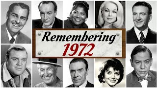 1972 Obituaries : Remembering famous celebrities who died in 1972