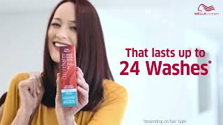 GET A VIBRANT, SHINY RED WITH WELLA COLORCHARM DEMI-PERMANENT COLOR