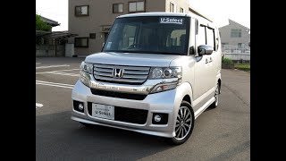 成約御礼　香川県　ホンダ　Ｎ－ＢＯＸ　Ｃｕｓｔｏｍ　２６年式　中古車