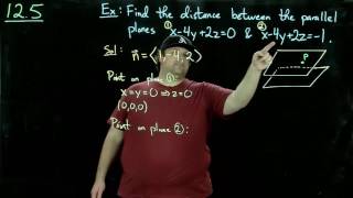 Distance between Parallel Planes