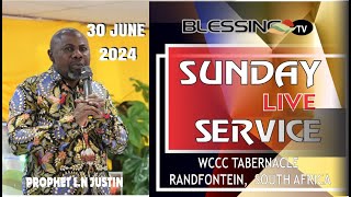 THE WCCC SUNDAY  SERVICE  BROADCAST (30/06/2024)