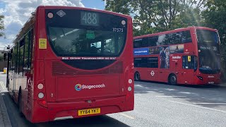 Kickdown | Stagecoach London Route 488 | Alexander Dennis E200 Allison (37575, YY64YKT)