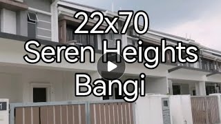 ✅SOLD l Serene Heights Bangi 22X70 RM665,000