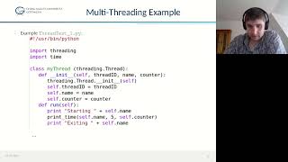 Parallelization with Python