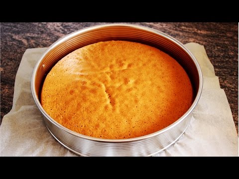 Basic Sponge Cake Base Recipe | HappyFoods Basic Sponge Cake Base Recipe | HappyFoods