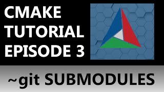 CMake Tutorial EP 3 | Git Submodules (adding glfw windowing library example)