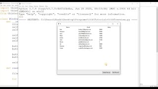 Tkinter ttk Treeview Widget Tutorial in Python
