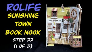 Rolife Sunshine Town Book Nook Build-Step 22 (1 of 3)