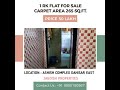 1 RK SEMI FURNISHED FLAT FOR SALE IN ASHISH COMPLEX DAHISAR EAST CARPET 265 SQ.FT. PRICE 50 LAKH