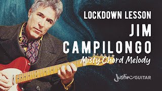 Jim Campilongo teaches Justin: A jazz chord melody for Misty