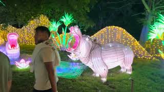 Franklin Park Zoo Boston Lights Festival 2023 Walking Tour