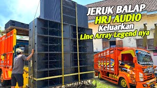 Setelah sekian lama akhirnya Line Array Keramat HRJ AUDIO keluar lagi !!