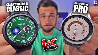 DURA VERDAD!💥SAMSUNG GALAXY WATCH 6 CLASSIC vs WATCH 5 PRO