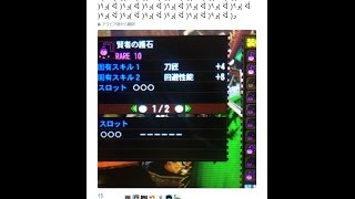 【MH4G】改造生主おゆうのエディット護石ツイート【改造】