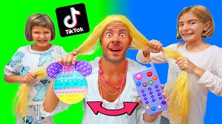 PROBANDO LIFE HACKS SUPER RAROS DE TIK TOK  Itarte Vlogs