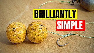 💥 Simple carp rig with TWEAKED inline lead for RIGGY fish