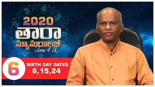 Number 6 Numerology in Telugu | 2020 తారా న్యూమరాలజీ | 6, 15, 24 Number Numerology | Paila