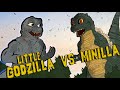 GODZILLA JR VS MINILLA----KAIJU MOMENTS---