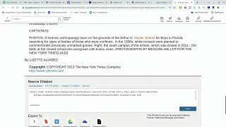 Gale Databases for News Articles