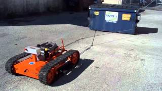 Hybrid Slope Mower 22T Raw Power from three views