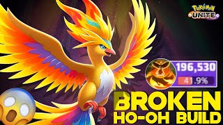 23 KILLS !!! HO-OH LOOKS INSANELY BROKEN WITH THIS BUILD 😲 | POKEMON UNITE