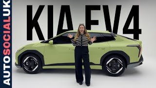 Exploring the New KIA EV4: First Walkaround of the Electric Hatchback \u0026 Saloon! UK 4K