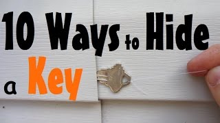 10 Places To Hide A Spare Key