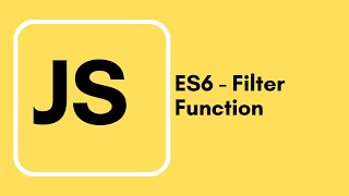 Javascript Tutorial - 33 - ES6 Filter Function