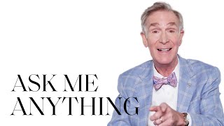 Bill Nye Won a Steve Martin Lookalike Contest??? | Ask Me Anything | ELLE